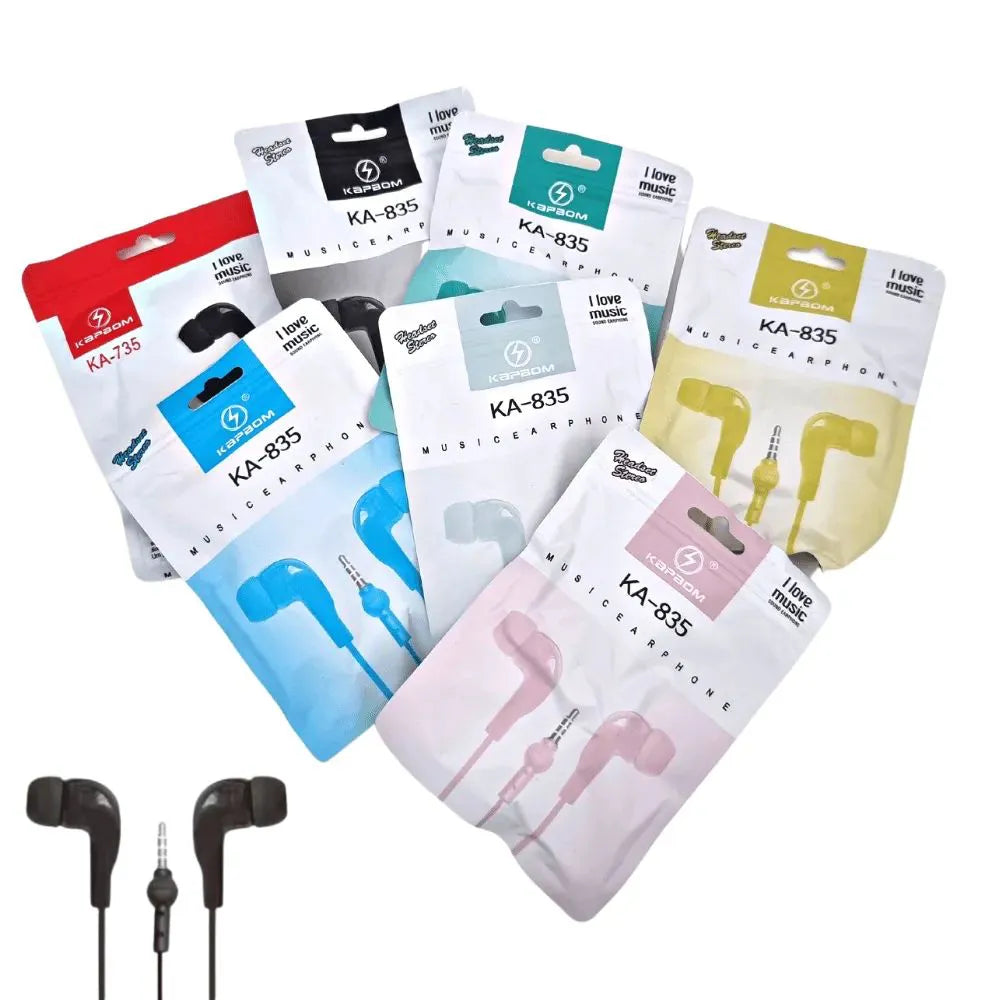 FONE DE OUVIDO INTRA-AURICULAR - KAPBOM