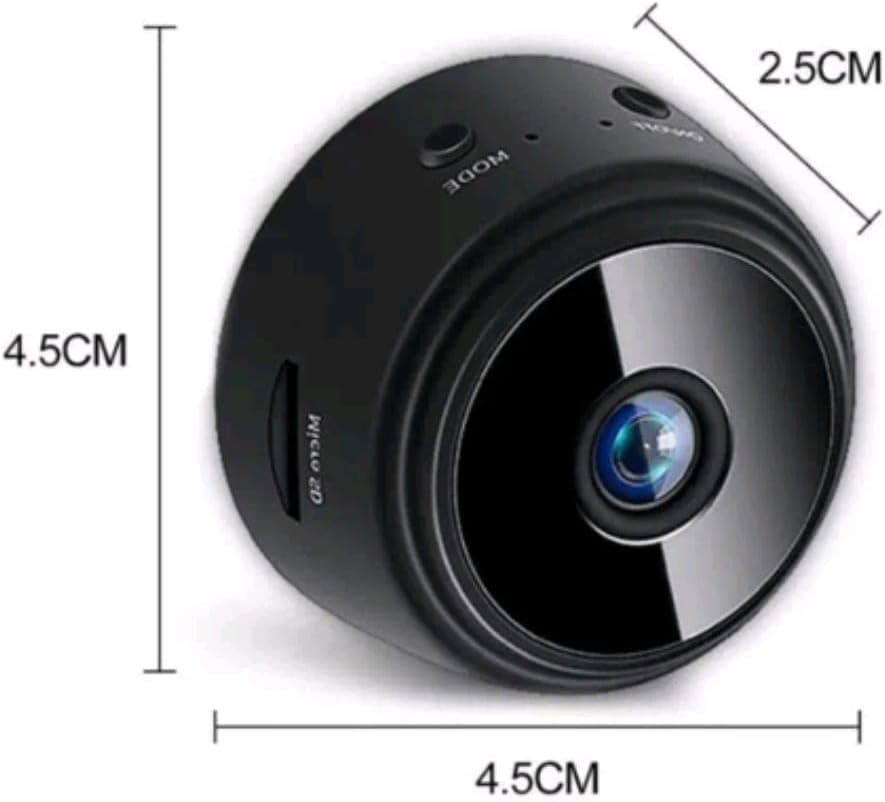Mini Câmera Espiã A9 Wifi com Sensor e Visão Noturna