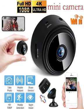 Mini Câmera Espiã A9 Wifi com Sensor e Visão Noturna