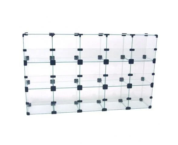 Baleiro de Vidro 100L x 60A x 20P cm