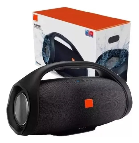 Caixa De Som Alto-falante Boombox 35cm Portátil Bluetooth