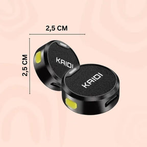 Microfone Sem Fio Lapela Duplo Anti Ruído P/iPhone 08 ao 14 Cor Preto lightining Vianova
