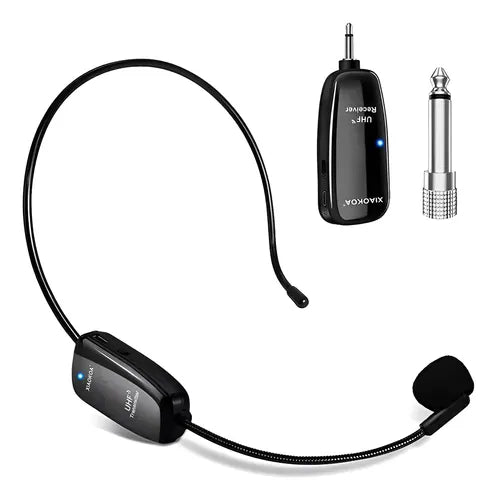 Microfone Sem Fio Headset Conferencia Professor Show Wireles