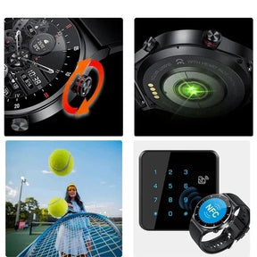 Kit 10 Unidades - GT8 Relógio Inteligente Masculino Xiaomi com NFC, Bluetooth e À Prova D' Água