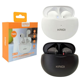 KIT 10 FONES DE OUVIDO BLUETOOTH 5.1 TWS - KAIDI - KD-770