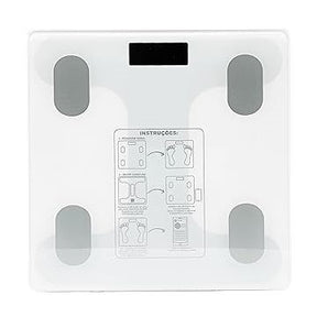 Balança Digital Corporal Bioimpedância Bluetooth App
