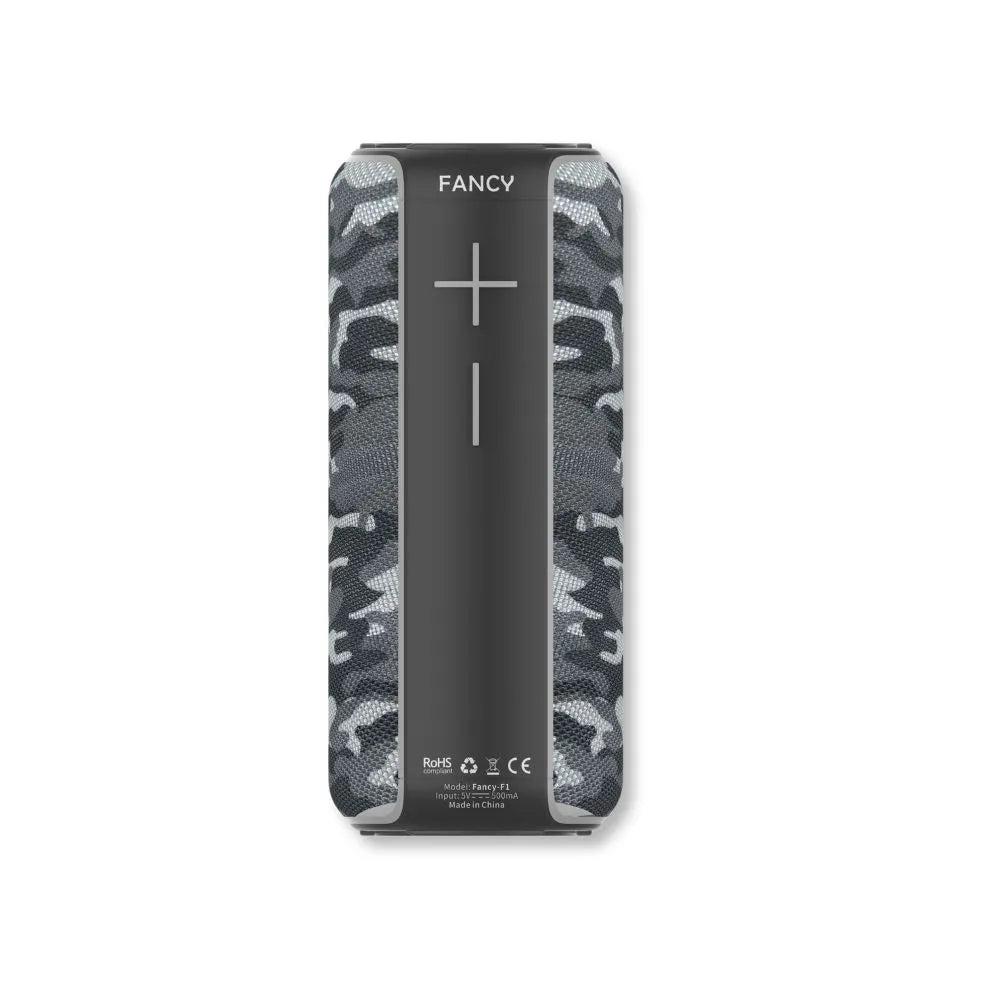 CAIXA DE SOM BLUETOOTH FANCY F1 À PROVA D'ÁGUA IPX7