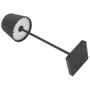 Luminária Abajur Mesa LED Touch Luxo Sem Fio Recarregável Preto