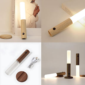 Luminária Bastão Luz LED Recarregável Sensor Movimento