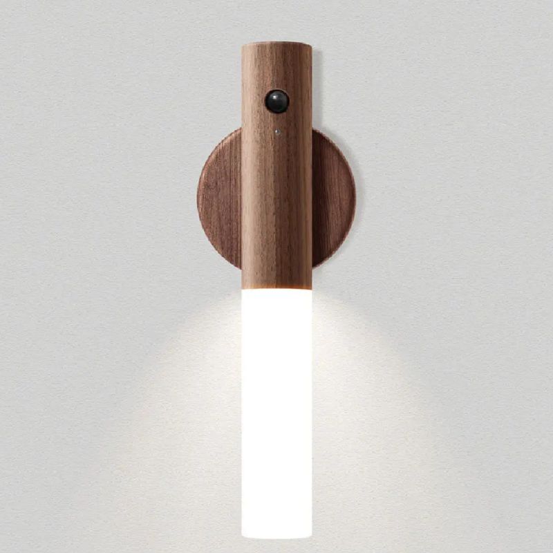 Luminária Bastão Luz LED Recarregável Sensor Movimento