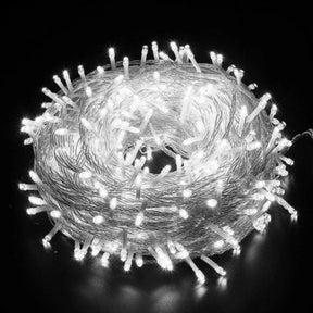 Pisca de Natal 100 Leds Branco Frio 9 Metros – 220V