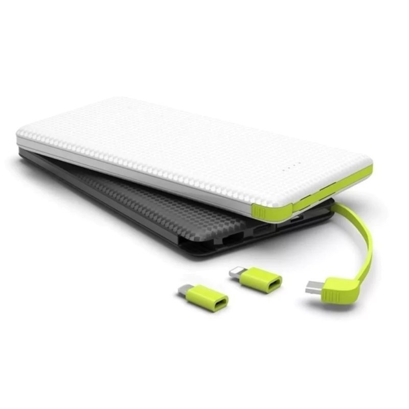 Power Bank Universal 10.000 Mah Carregador Celular Compatível Android e IPhone