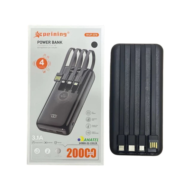 POWER BANK 20000 + INDUÇÃO WUP-379