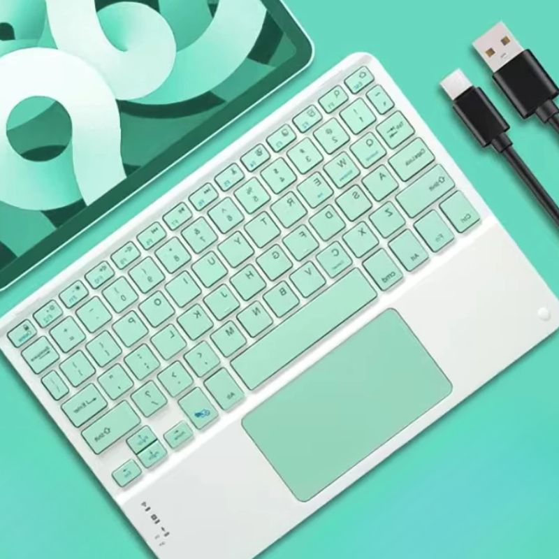 Teclado Sem Fio Bluetooth Com TouchPad